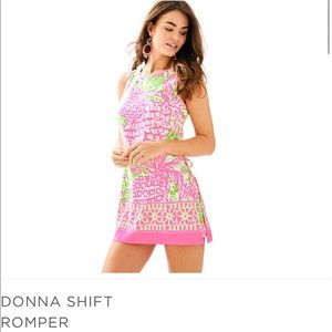 COPY - Donna Shift Romper-EUC